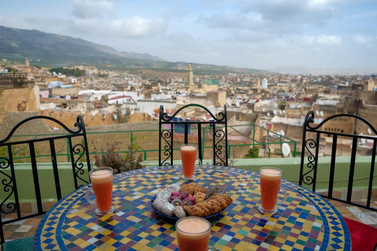 Maison Famille Tazi Fez Buitenkant foto